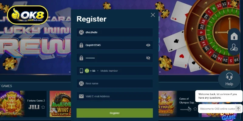 Detailed guide to successful first-time OK8 Registration Guide