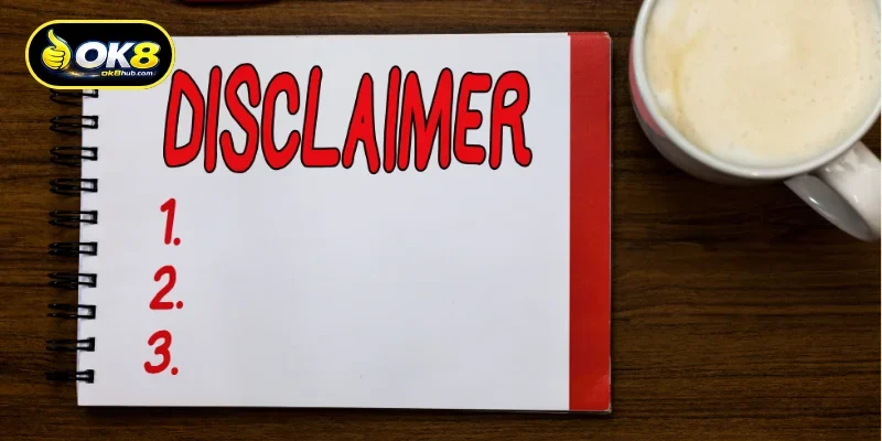 Rules for Disclaimer Concerning External Third-Party Entities