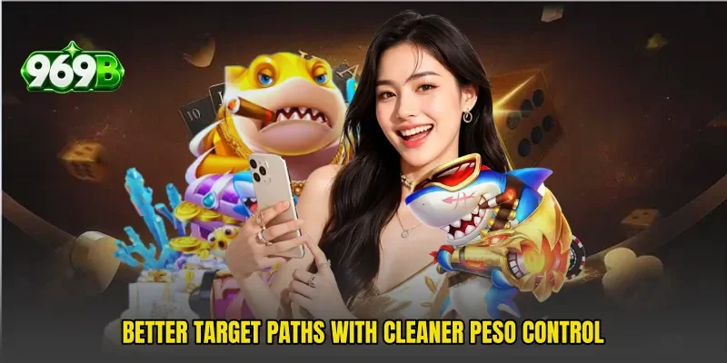 Better target paths with cleaner peso control
